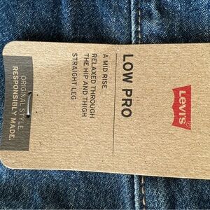 BNWT Levi's Low Pro Straight Jeans